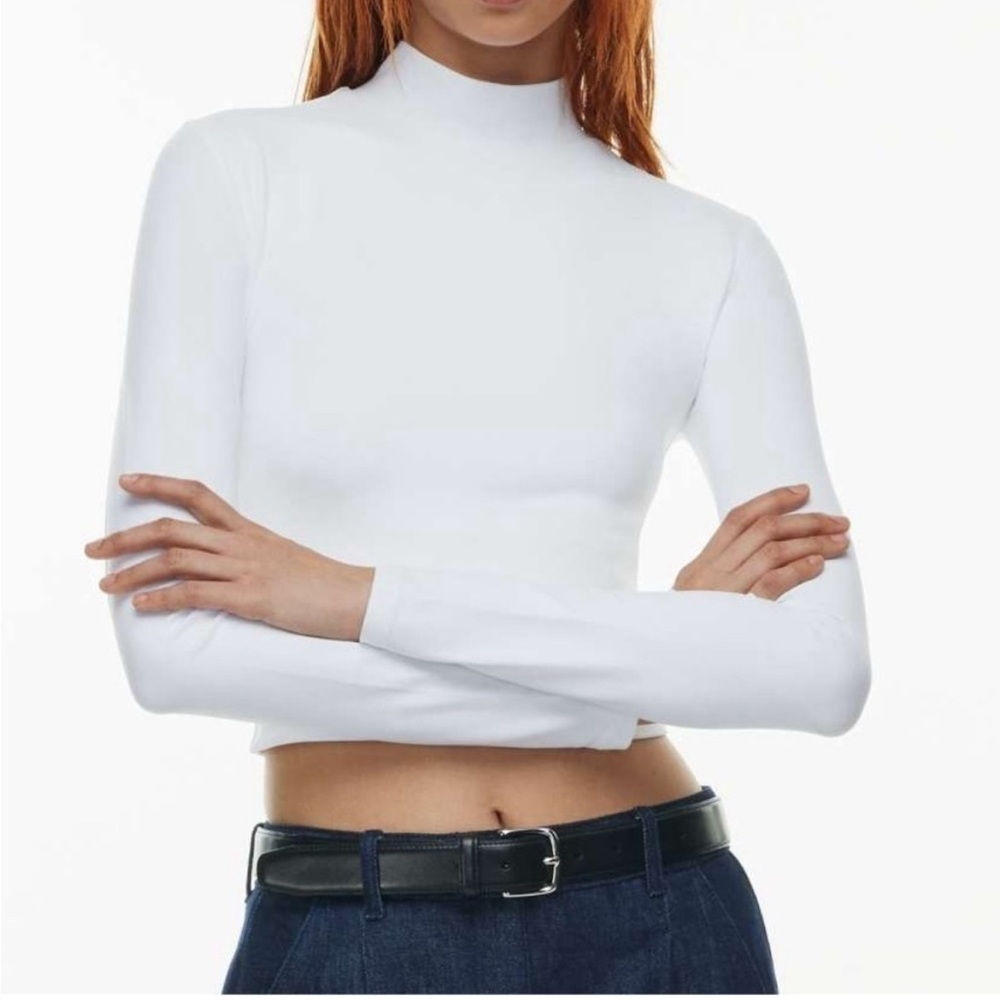 nwot Babaton contour Mockneck Longsleeve S